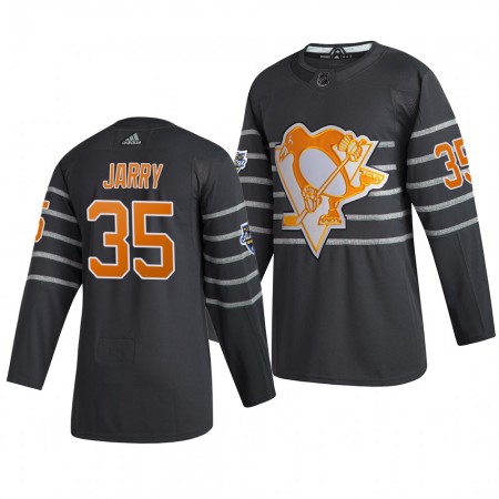Pittsburgh Penguins Tristan Jarry 35 Grijs Adidas 2020 NHL All-Star Authentic Shirt - Mannen